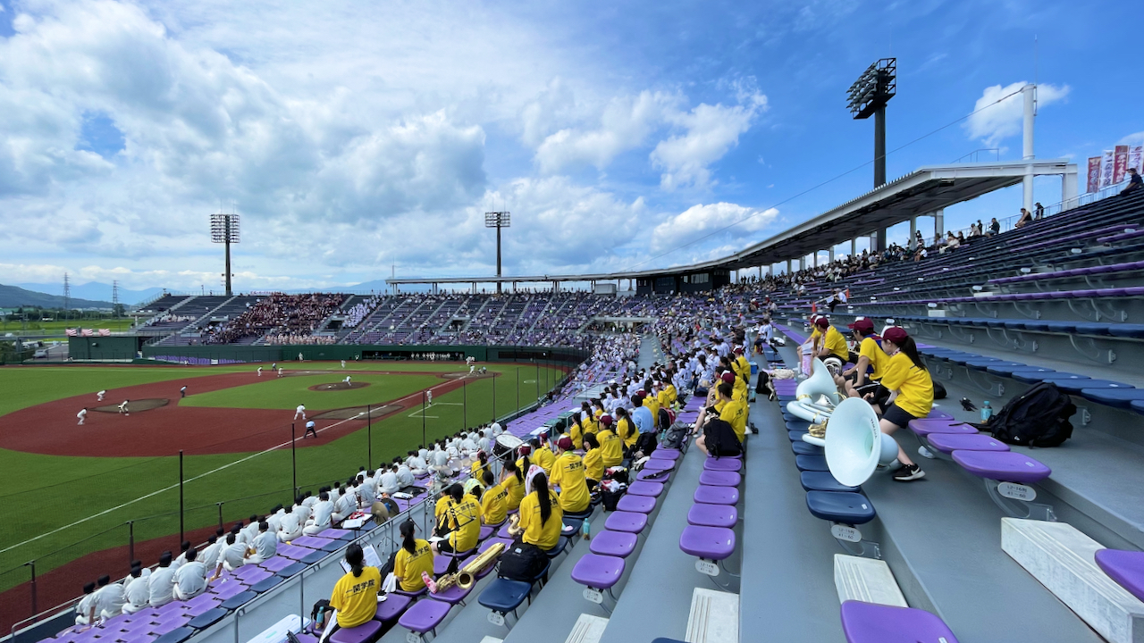 野球応援3(スタンドからの景色)