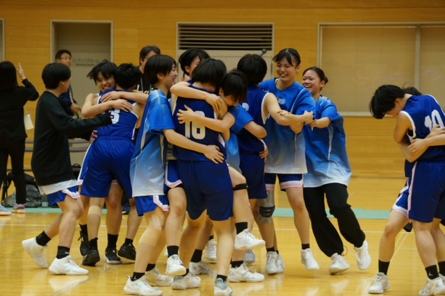 女子バスケ部 WinterCup予選 優勝1